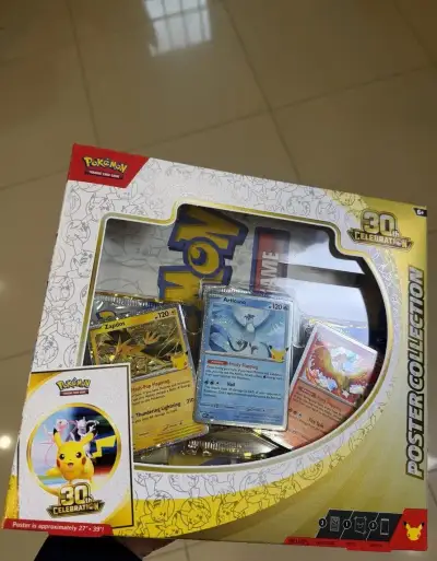 Pokémon TCG 30th Celebration Poster Collection – nová, EN