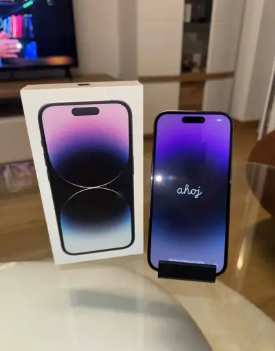 iPhone 14 Pro 256 GB – nádherná fialová | STAV