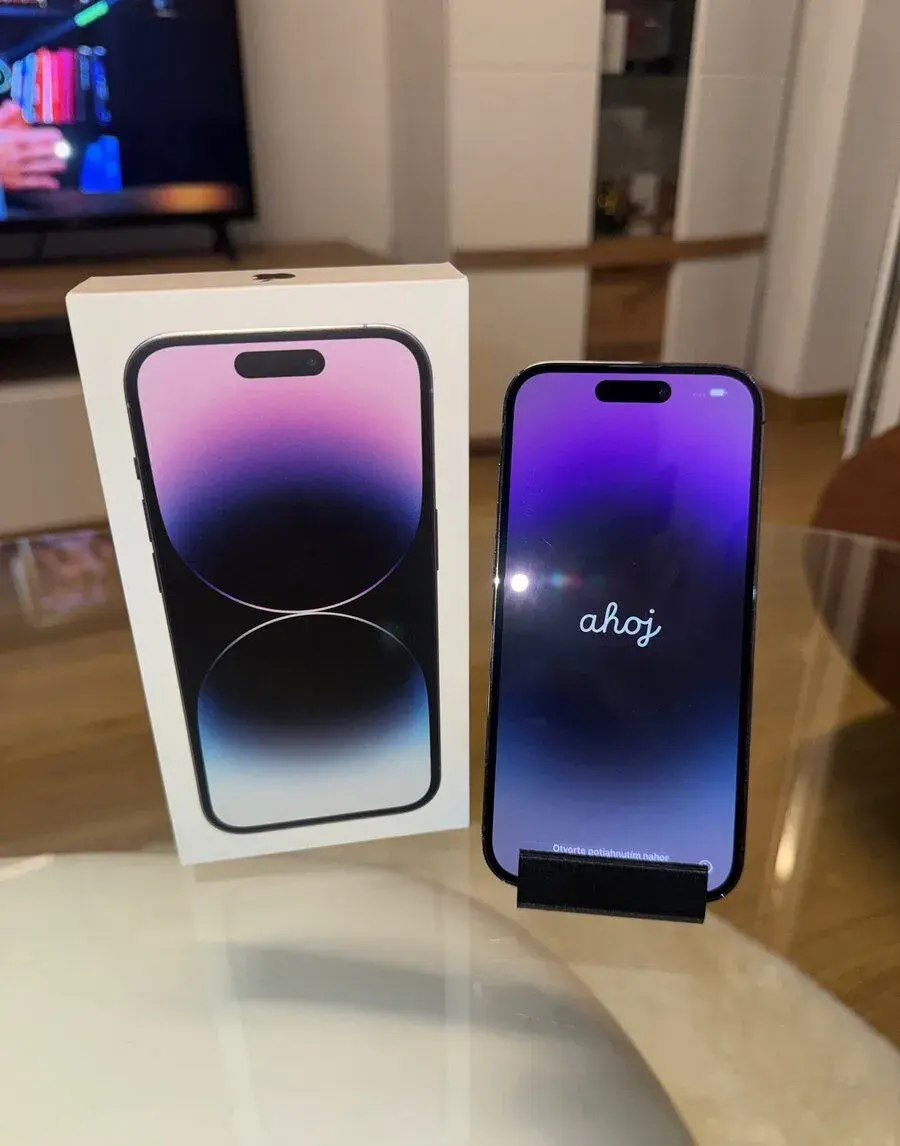 iPhone 14 Pro 256 GB – nádherná fialová | STAV
