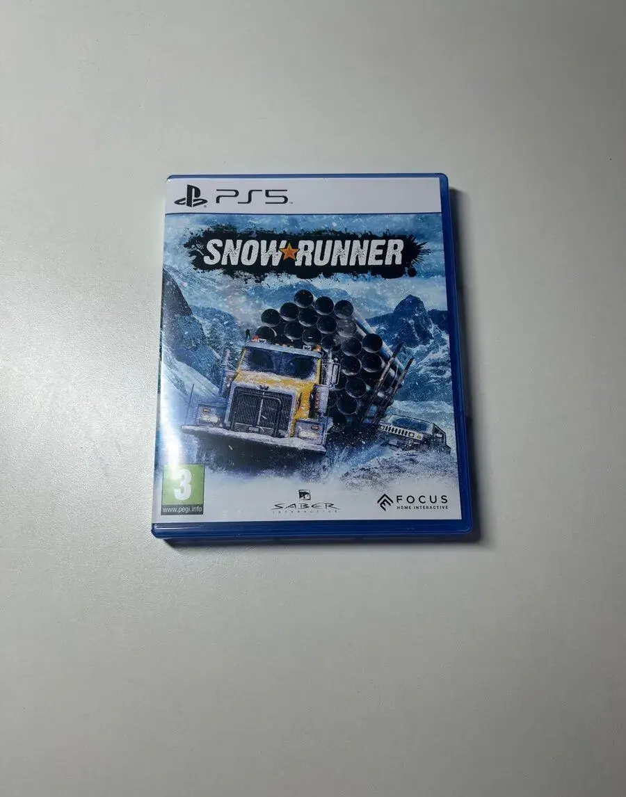 Originál SnowRunner na PS5 (Top stav)