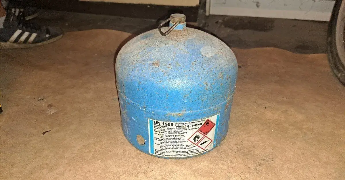 Propan butanova flasa 2kg