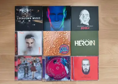 Originálne SK/CZ rap CD