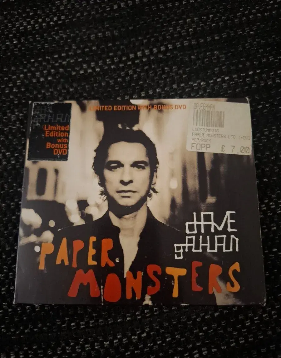 Cd/dvd od Dave Gahan - Paper Monsters (Depeche Mode)