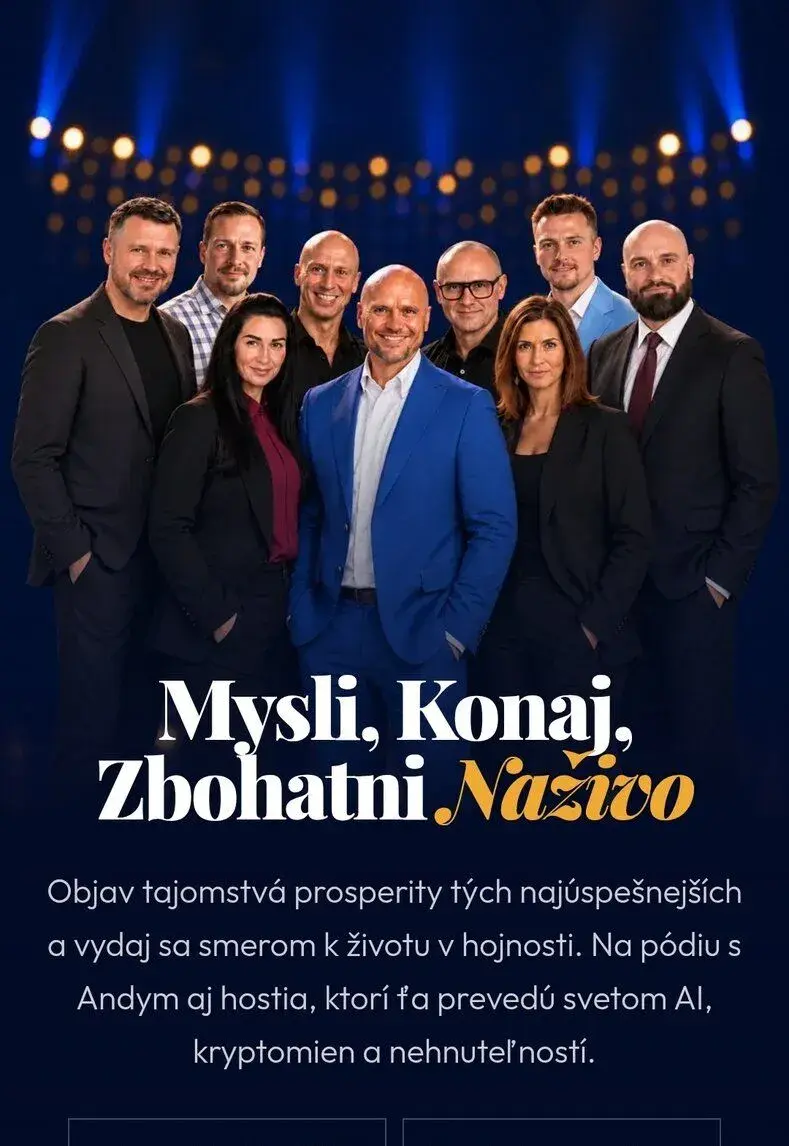 Mysli, konaj, zbohatni