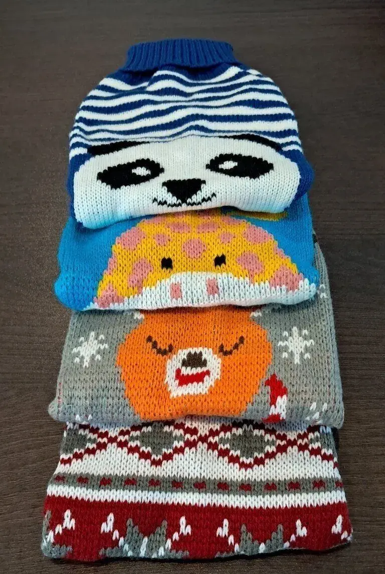 Pletený svetrík oblečenie pre psíka šteniatko