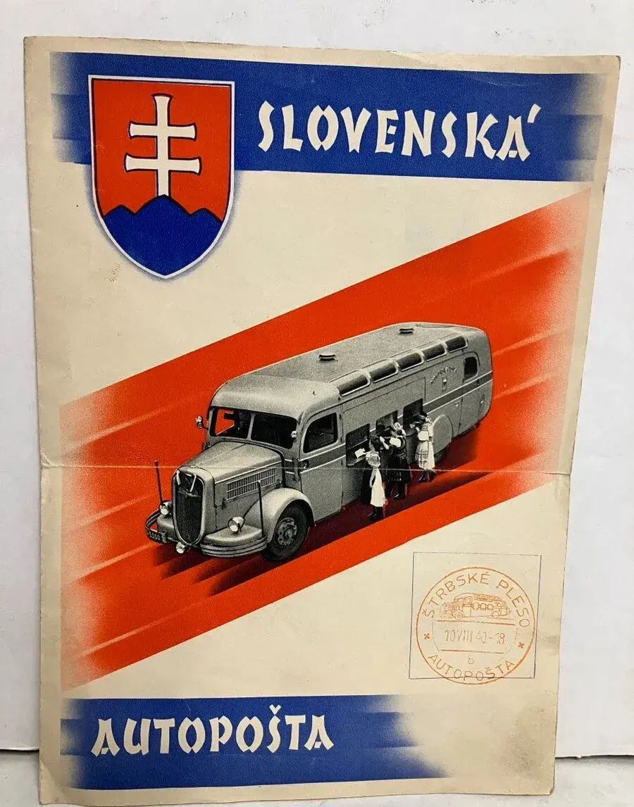 Autopošta 1940 Štrbské Pleso