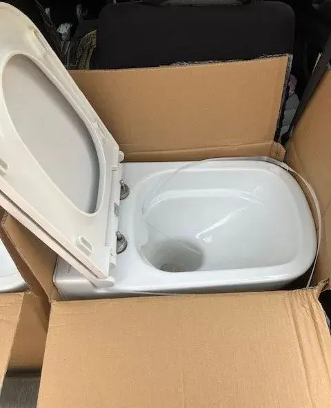 2x WC závesné CASPIA CleanOn+sedátko