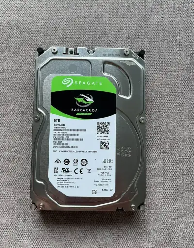 3,5" HDD Seagate BarraCuda 6TB