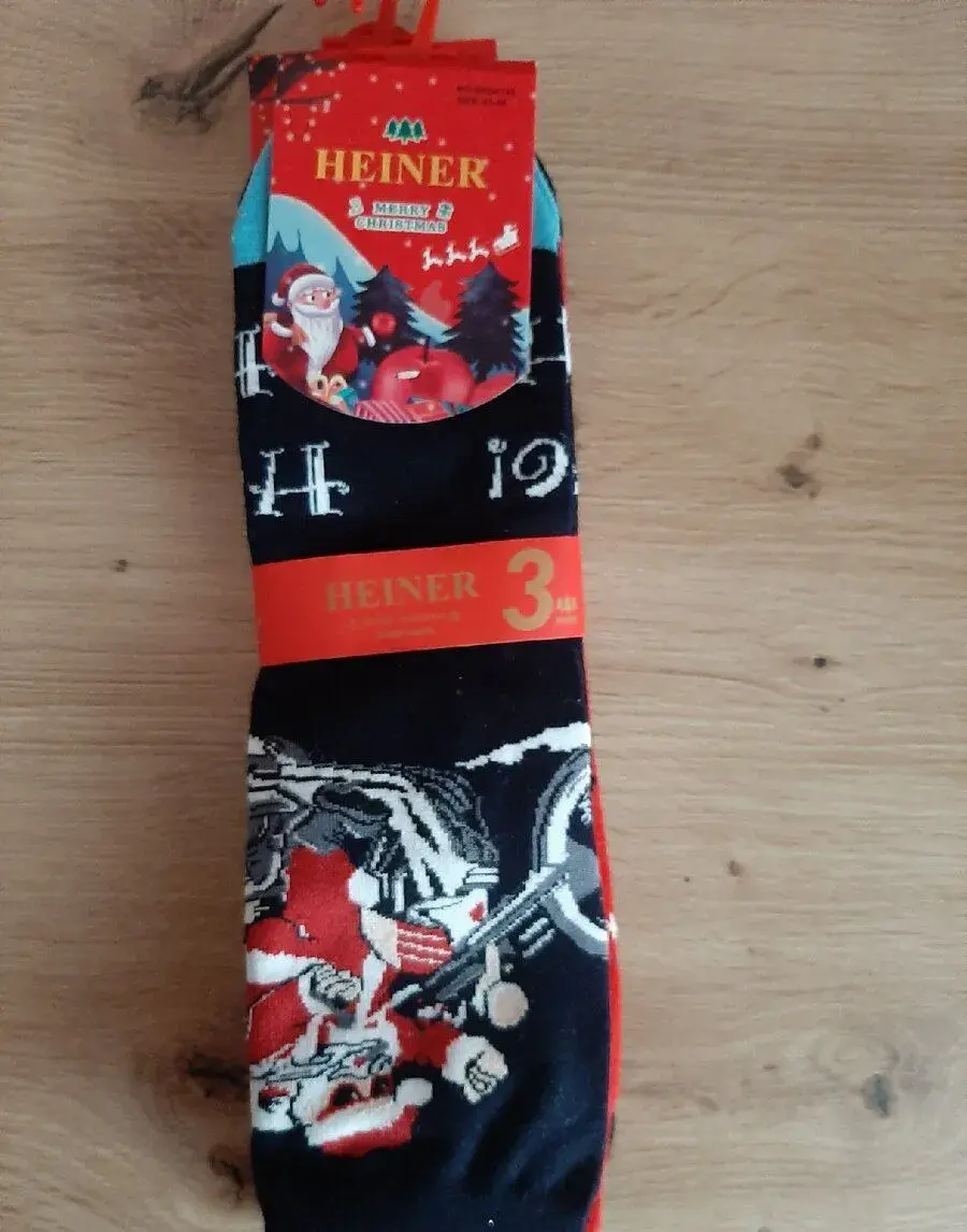 Vianočné ponožky 3 ks veľ.43-46