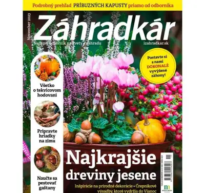 ,časopis Záhradkár.