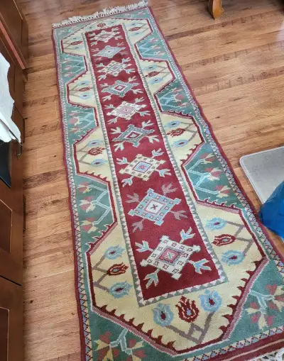 Koberec 280 x 90 cm ručne tkaný