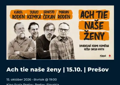 Vstupenka - Ach tie ženy | 15.10. | Prešov / K. Roden