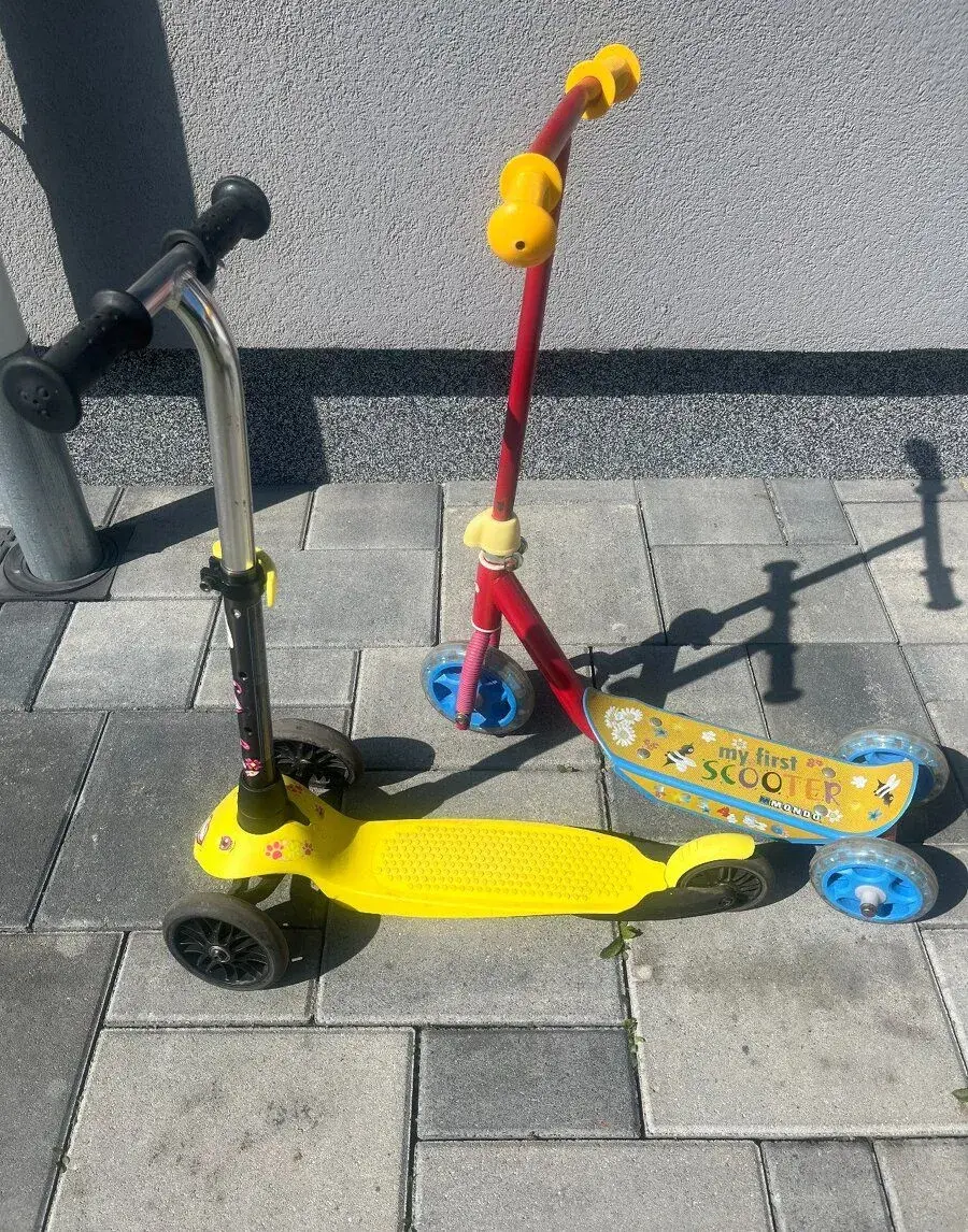 Detská kolobežka 2 ks