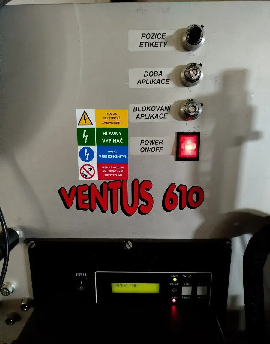 Aplikátor etikiet Ventus 610