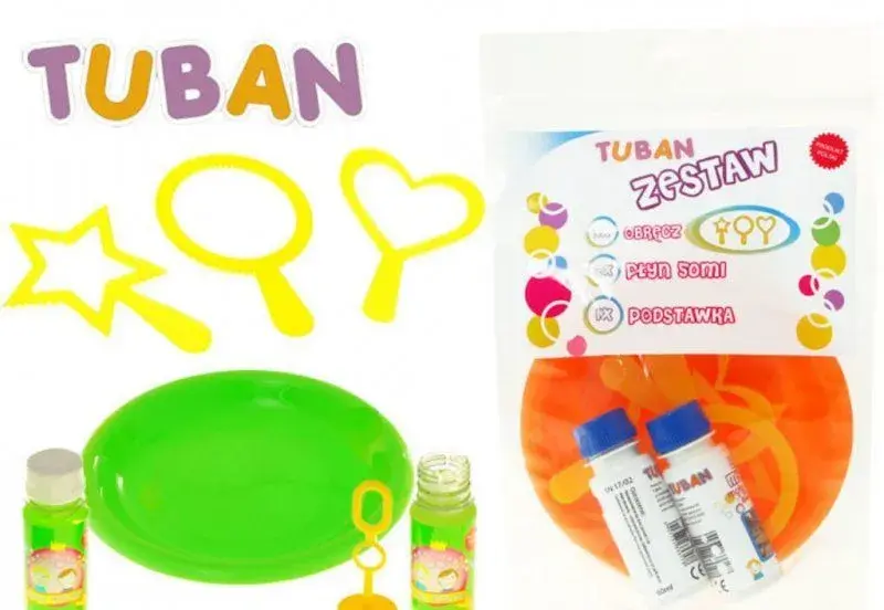 Bublifuk - sada na výrobu mydlových bublín NOVÉ