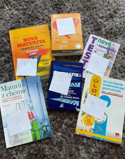 Učebnice rôzne maturita prijímačky základná škola