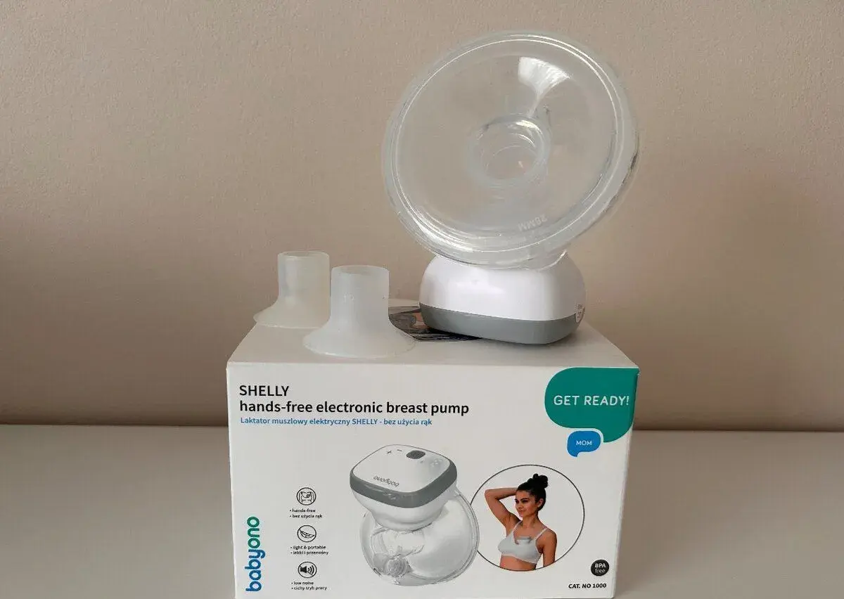 BabyOno Elektrická odsávačka handsfree Shelly
