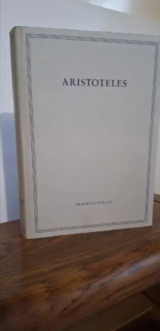 Kniha Aristoteles v nemeckom jazyku