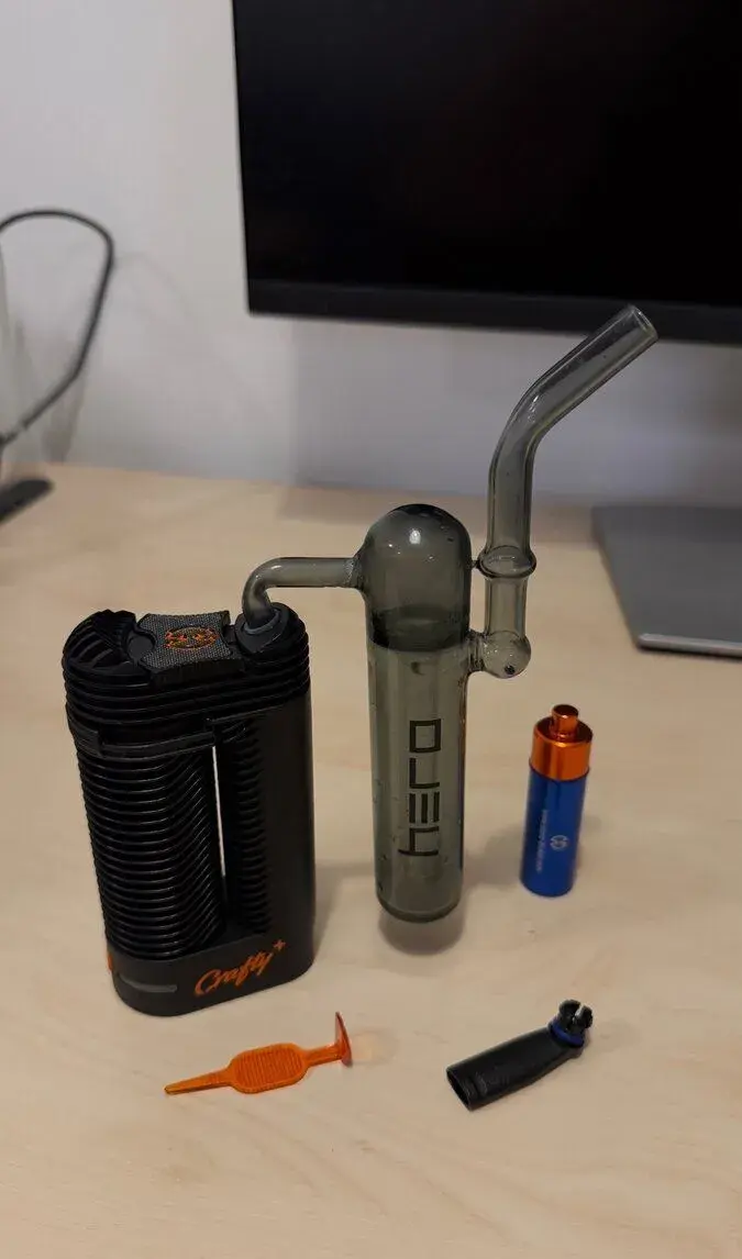 Storz & Bickel Crafty+ V2 – sada s bubblerom, v záruke