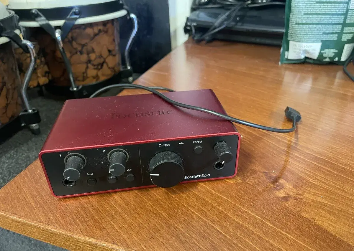 Focusrite Scarlett Gen 3 solo