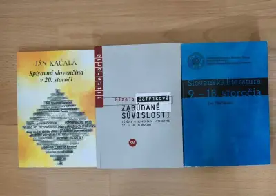 Knihy o slovenskej literatúre