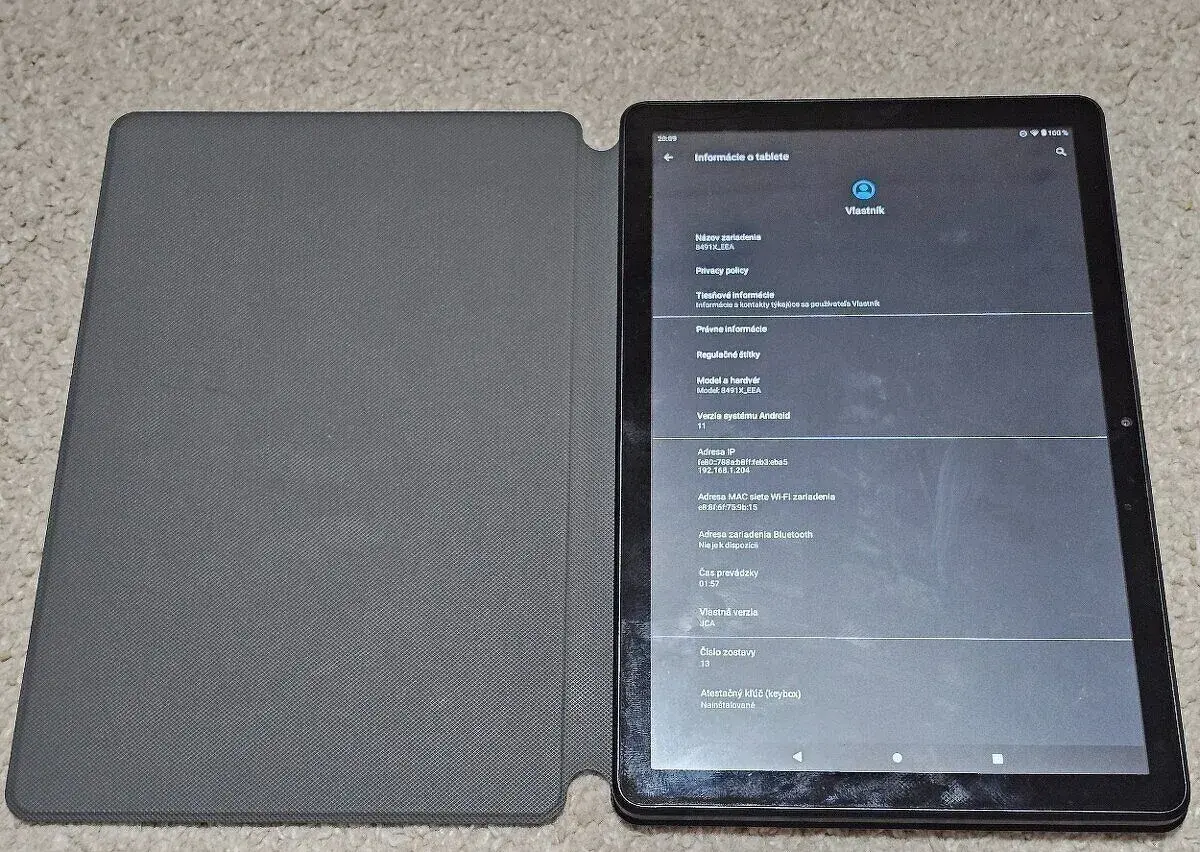 TCL TAB 10L, 32 GB RAM 2 GB , 8491X-2ALCE11-1, čierny