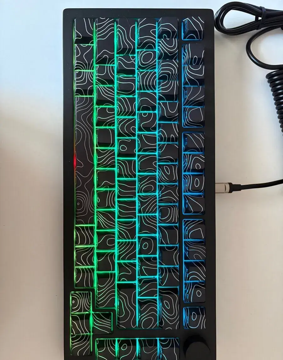 Akko x MonsGeek M1 V5 Contour Black Aluminium