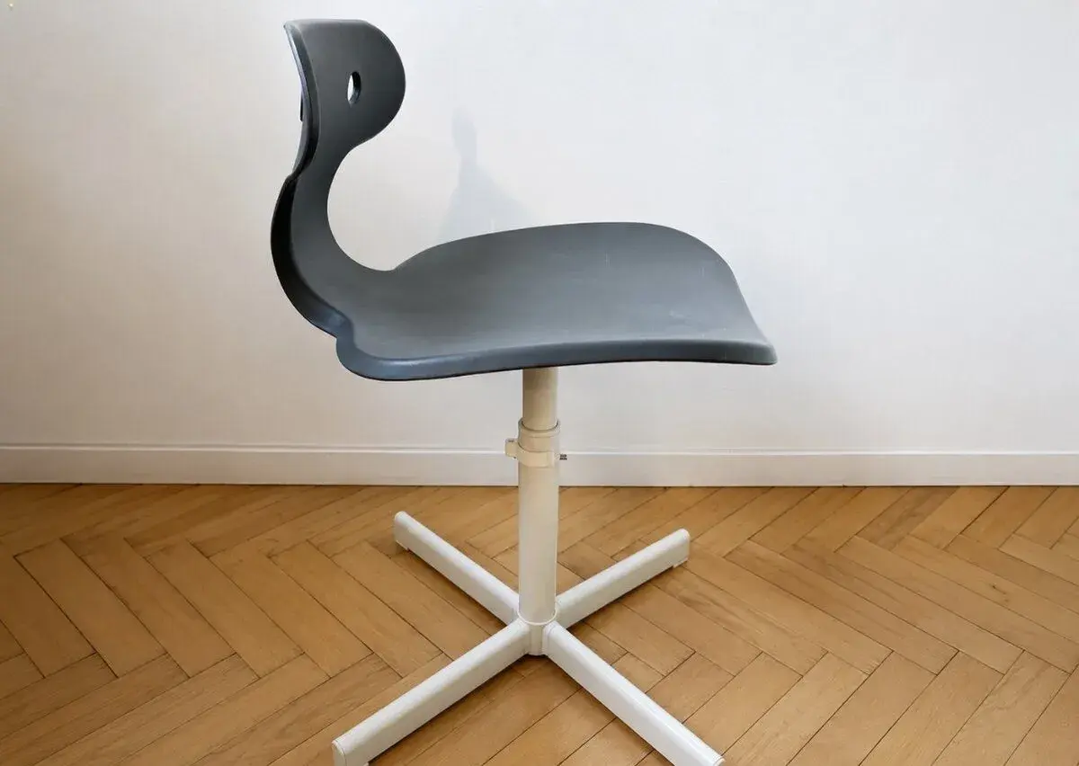 MOLTE detská stolička IKEA grey za 10€