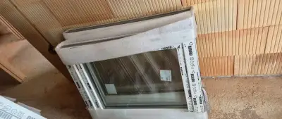 NOVÉ okná vyška 80cm, šírka 100cm
