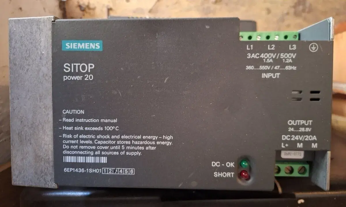 Zdroj Siemens Sitop power20