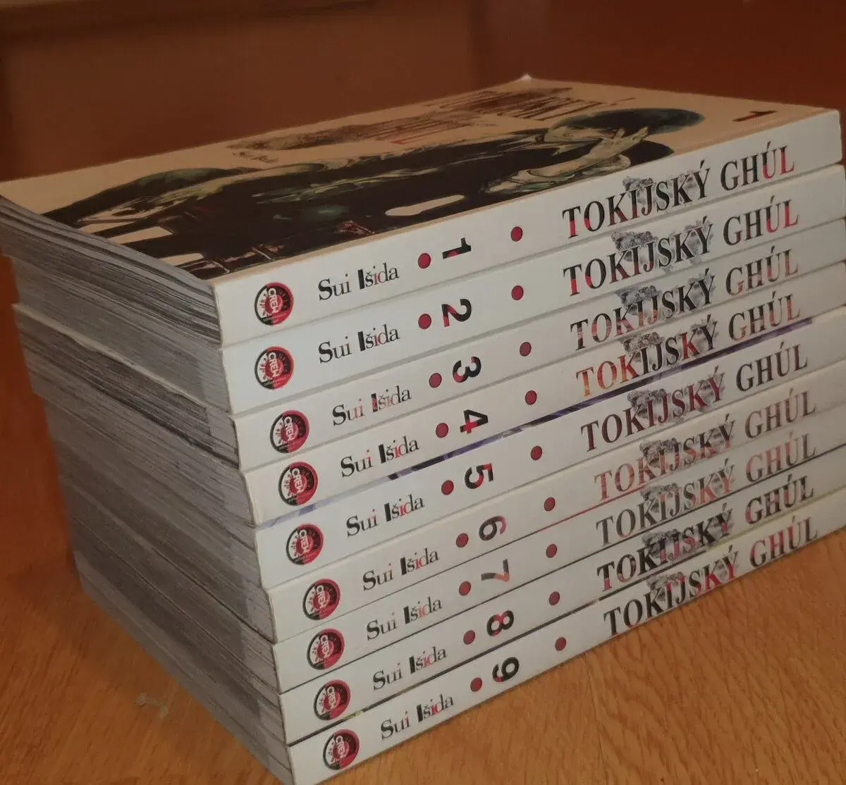 Tokyo Ghoul manga vol. 1-9 CZ