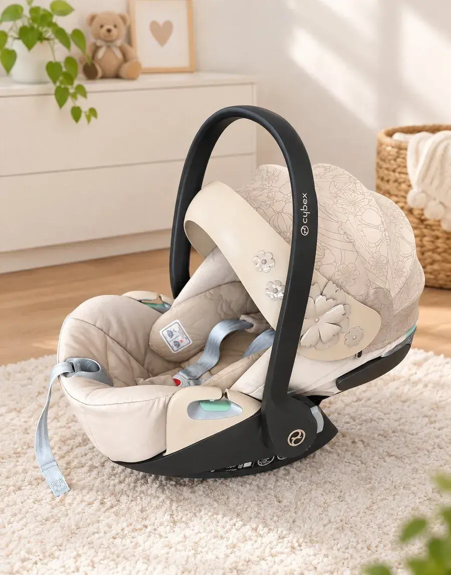 Cybex clout t i-size beige flowers