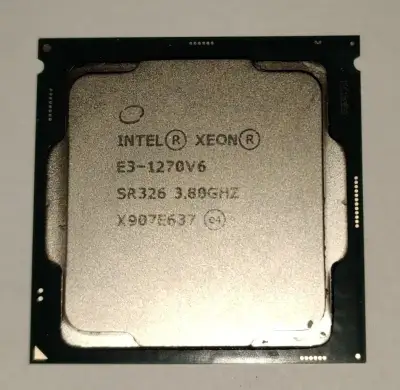 Intel Xeon E3-1270V6