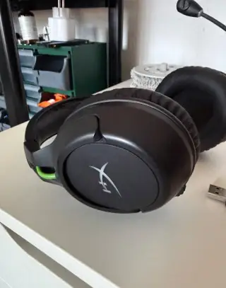 Herne slúchadla hyperx cloudx flight Používané boli n