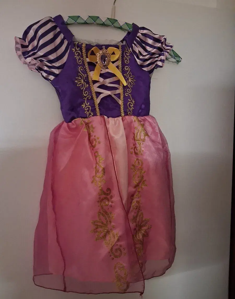 Halloween kostým pre dievčatá Rapunzel