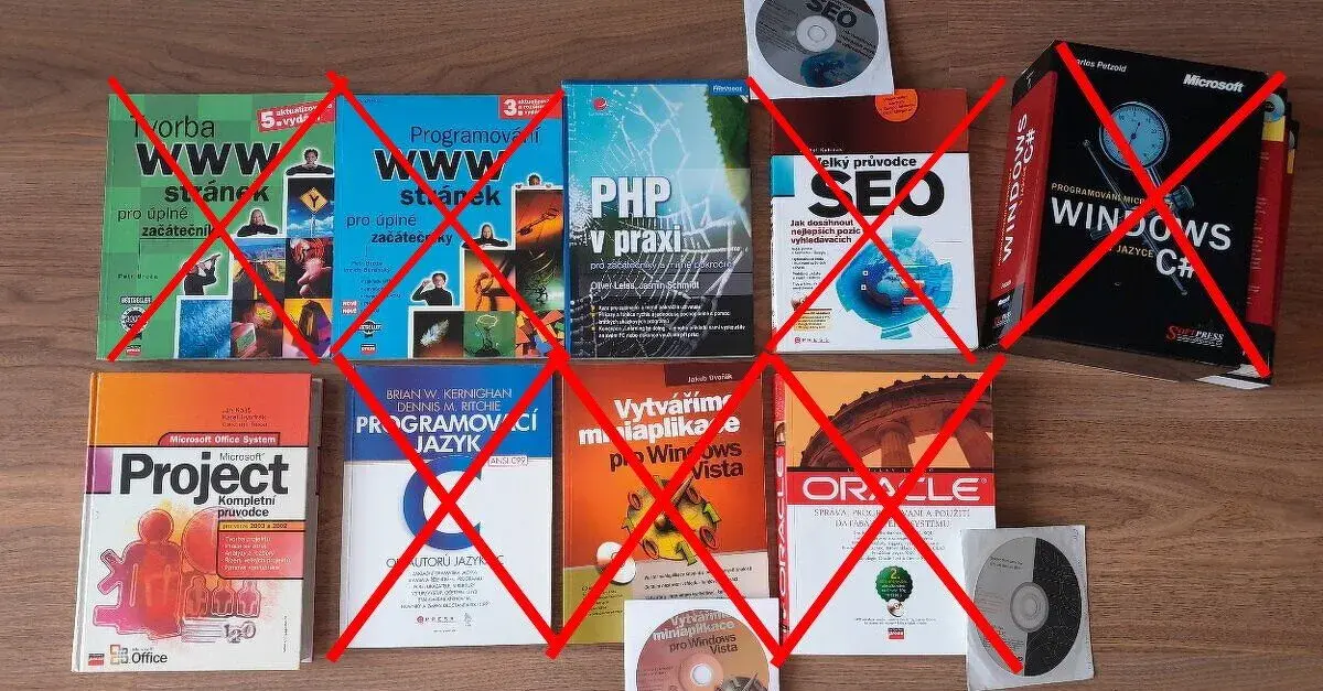 IT knihy PHP v praxi a Microsoft Project
