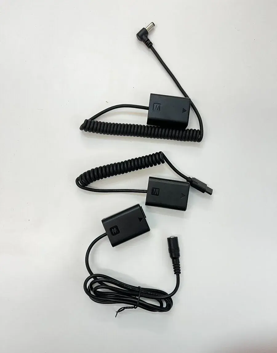 Dummy Battery Adapter DC Coupler pre Sony NP-FW50