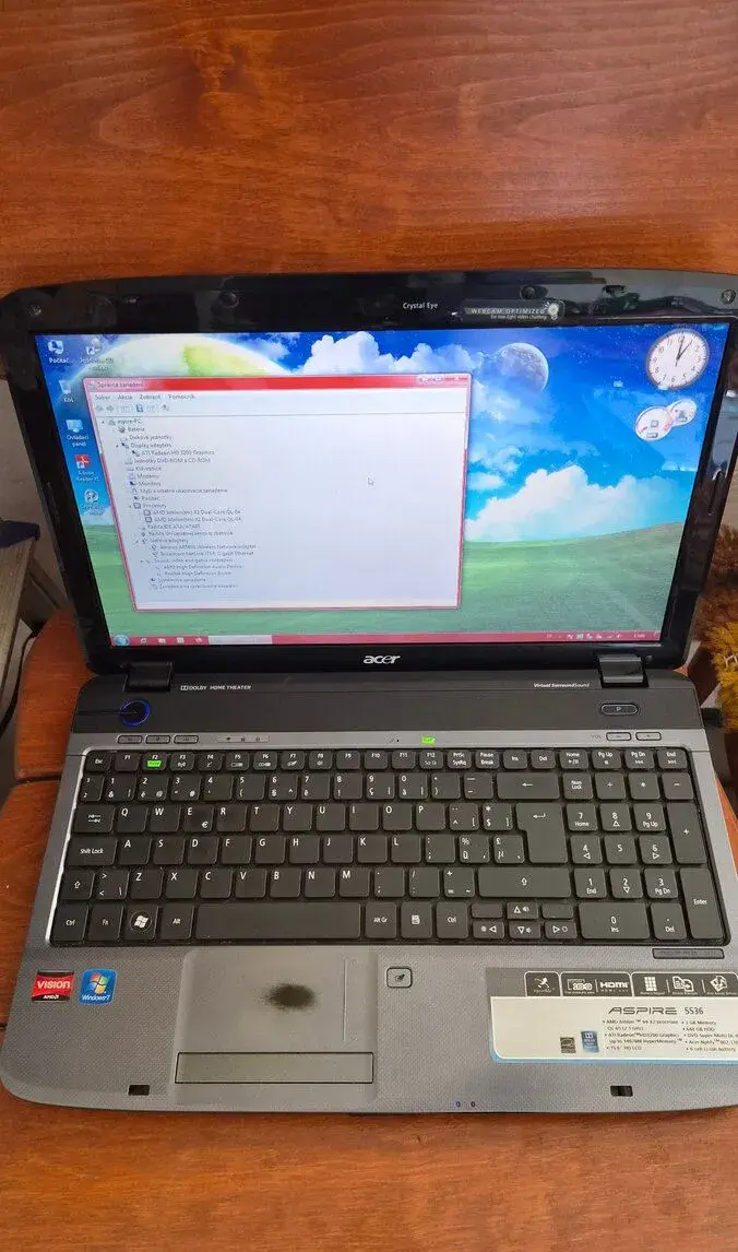 Acer Aspire 5536, AMD Athlon 2.1GHz, 160GB HDD