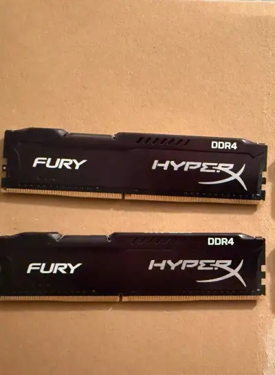 Kingston HyperX Fury 8 GB (2 x 4 GB) DDR4-2400 CL15
