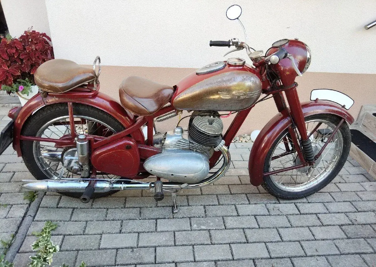 Jawa Perák 350 s TP a EČ, platná STK