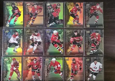 Hokejové kartičky TEAM CANADA PROGRAM OF EXCELLENCE