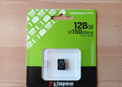 Pamäťová karta Kingston Canvas Select Plus MicroSDXC 128GB