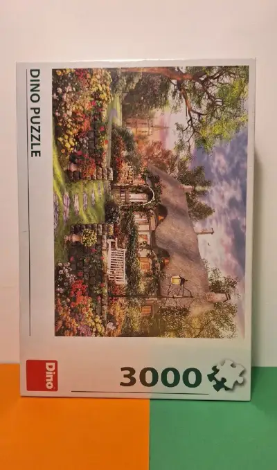 PUZZLE DINO 3000 názov: ROMANTICKÁ CHATKA