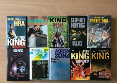 10 x Stephen King, Brisingr , Tolkien
