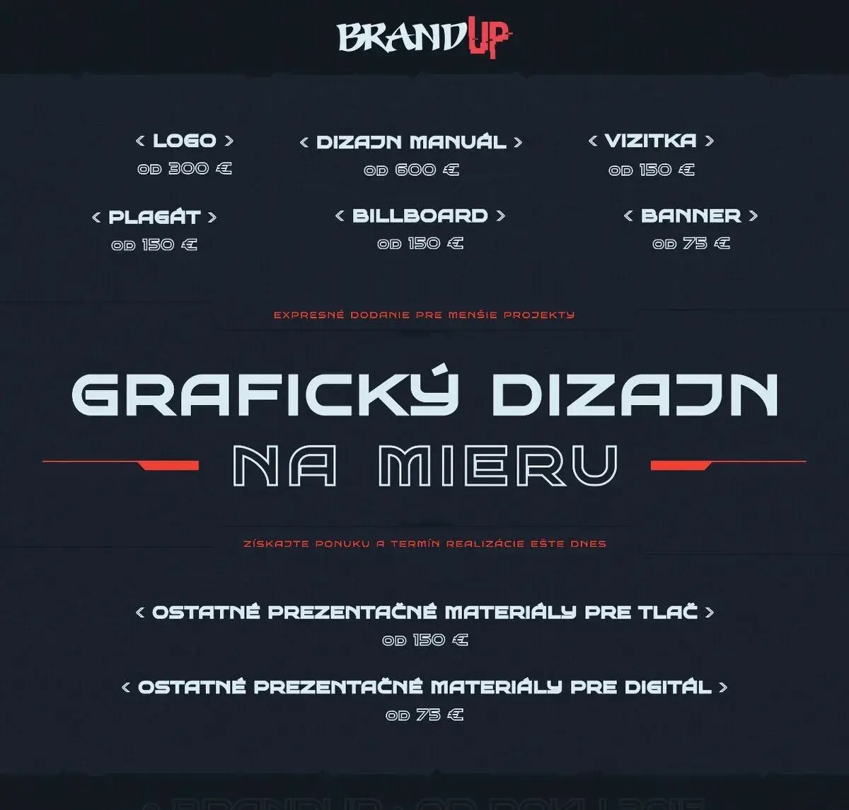 Grafický dizajn a tvorba identity na mieru – Freelancer