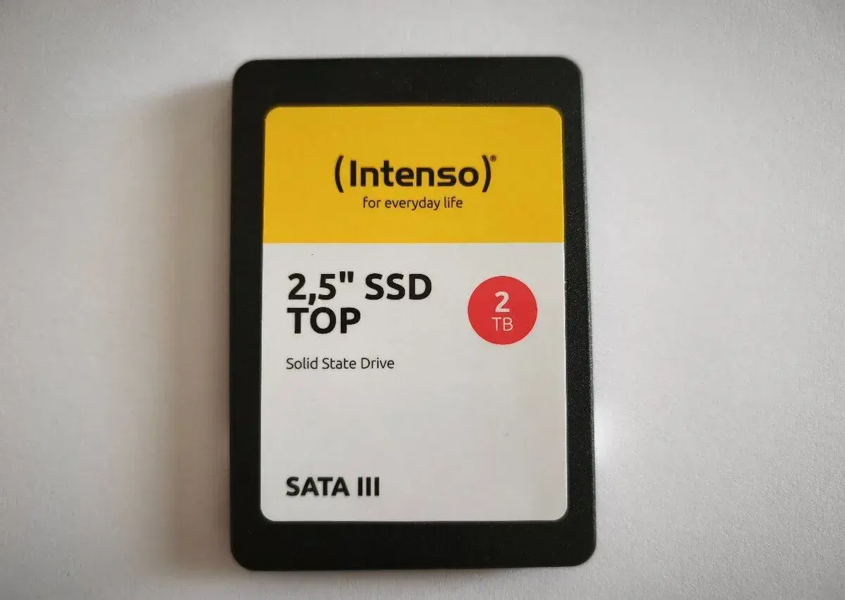 Intenso 2TB, 2,5", SATA III (nepoužité)
