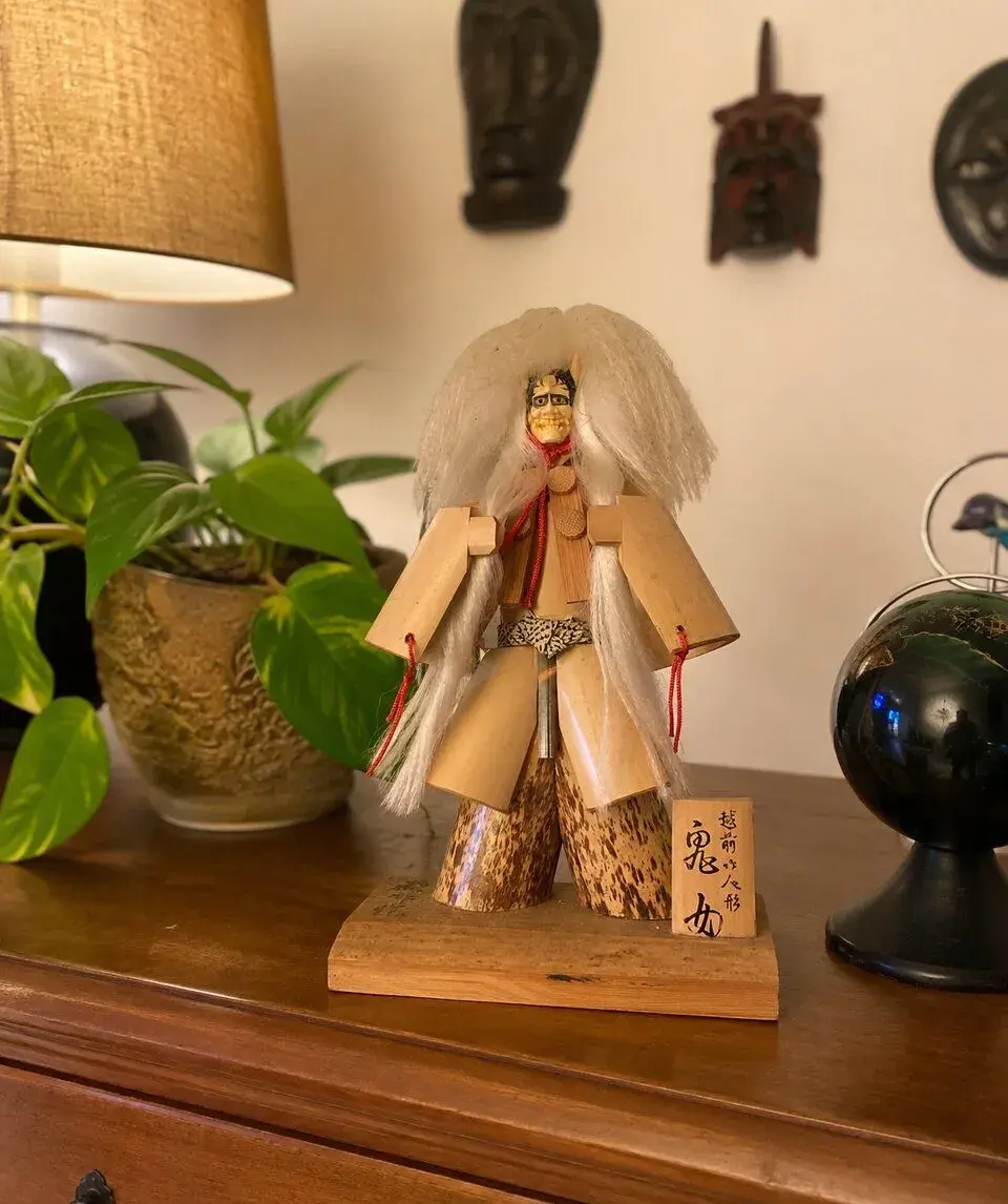 JAPONSKÁ ECHIZEN BAMBUSOVÁ FIGURKA – KIJO