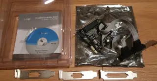 i-tec PCIe 2x Serial RS232 + 1x Parallel DB25, COM / LPT