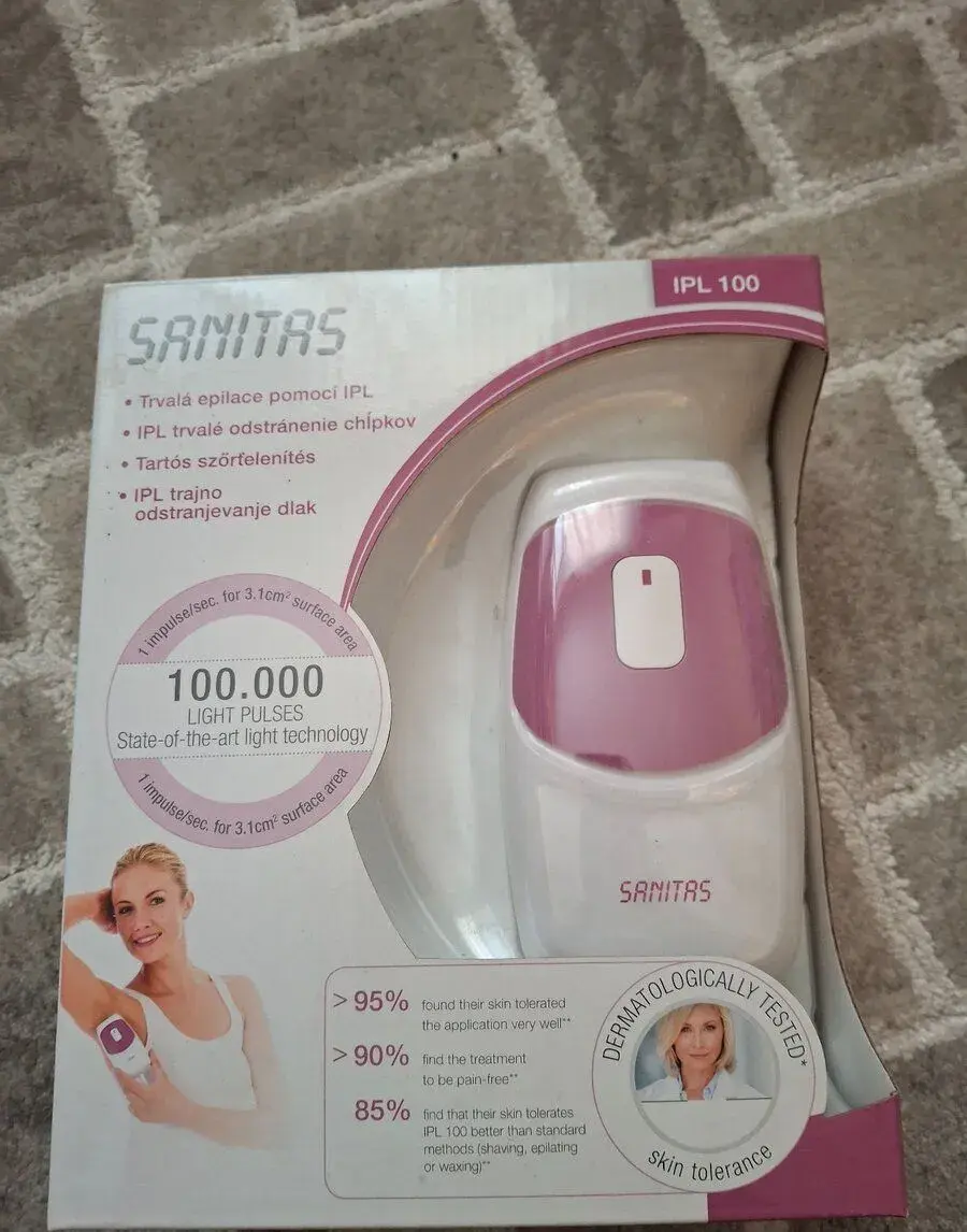 epilátor sanitas IPL 100