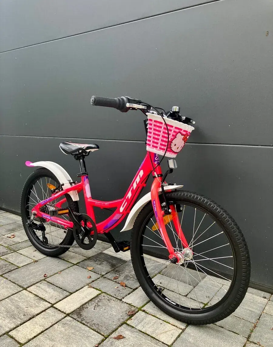 Detsky bicykel CTM ELLIE 20” - lahký hliníkový rám